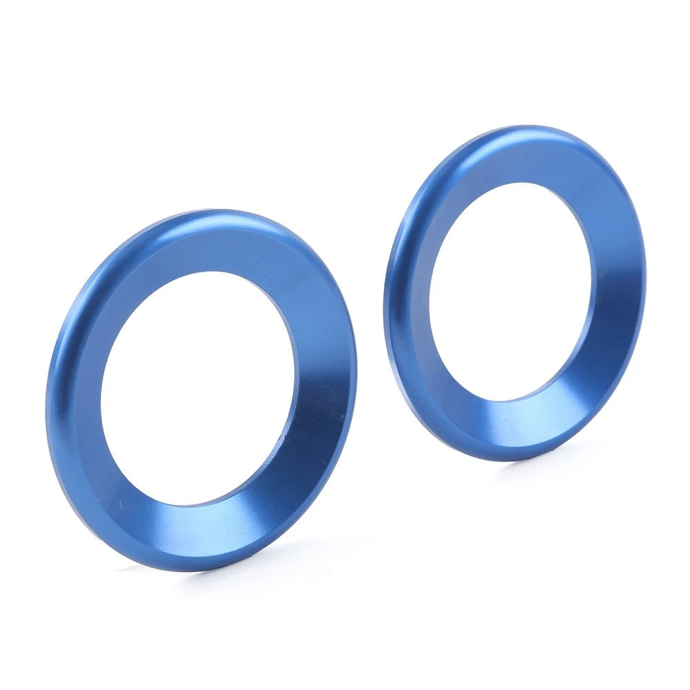 2X A Pillar Horn Ring Cover for Honda Civic (2016–2021) Blue