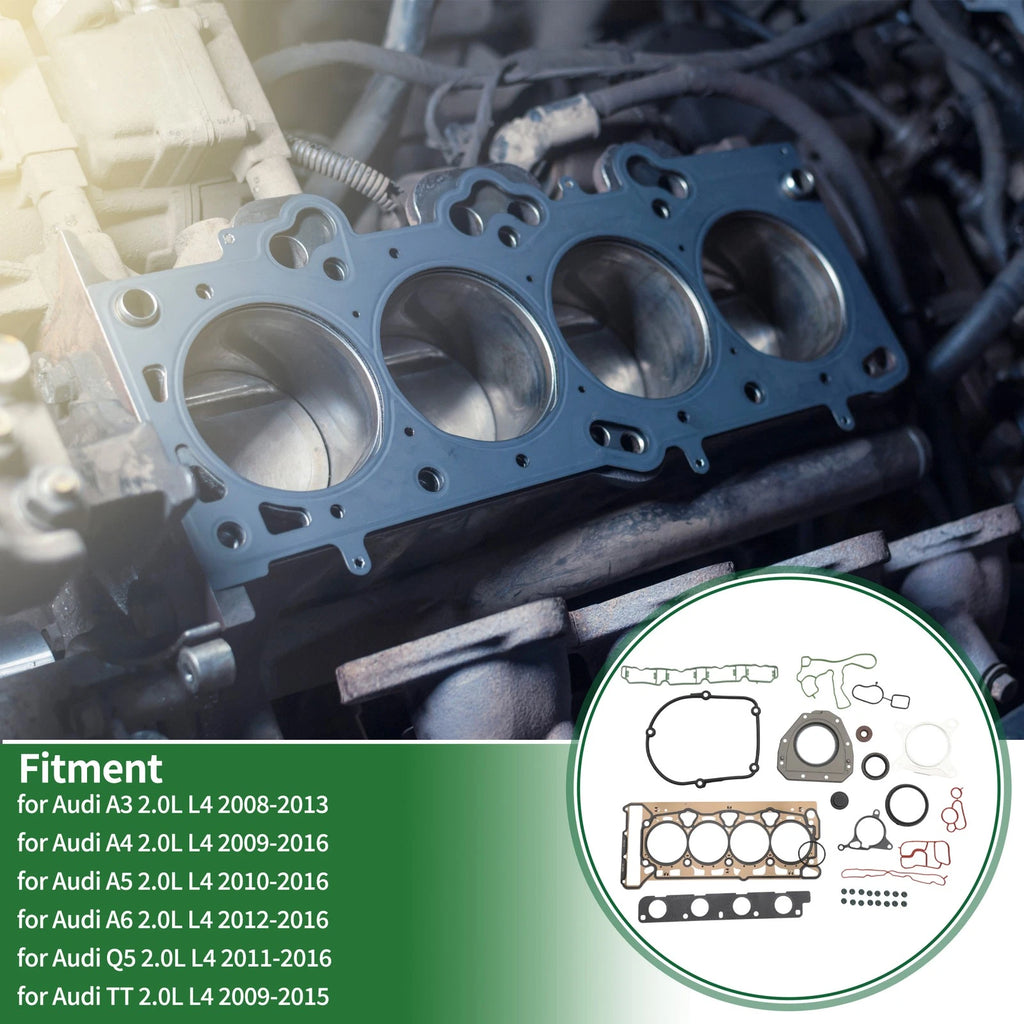 Engine Cylinder Head Gasket for Audi A3 2.0L L4 (2008–2013) Set