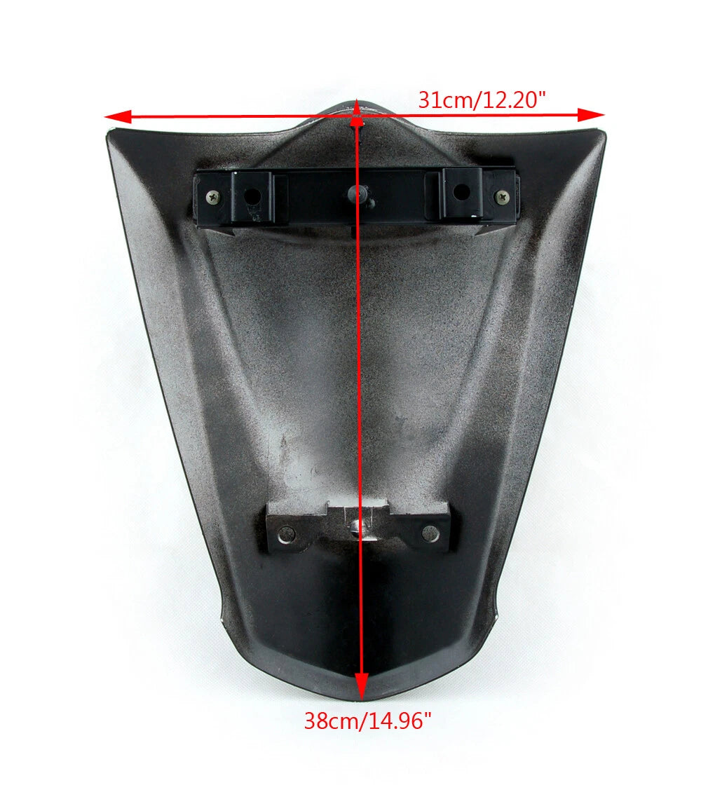 Rear Seat Cover Cowl for Kawasaki Ninja ZX250R ZX250 (2008–2012) Black