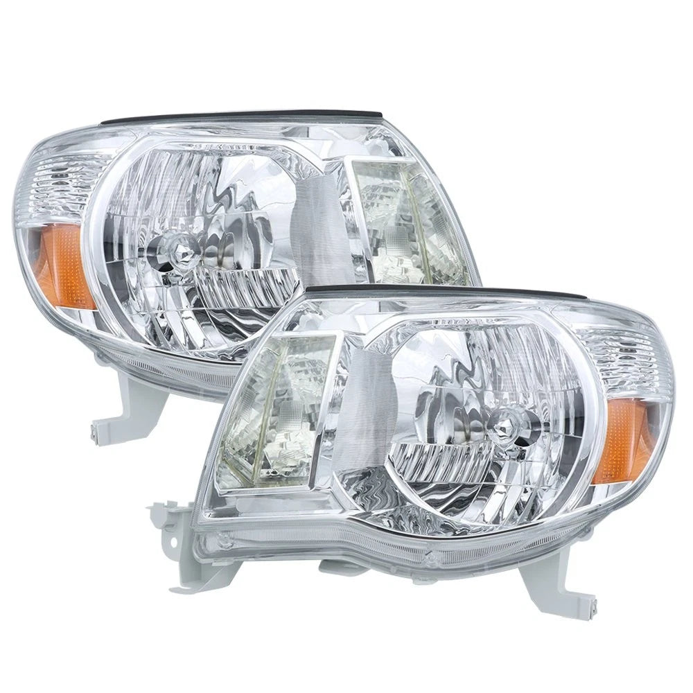 Headlight Set for Toyota Tacoma (2005–2011) Left/Right Halogen