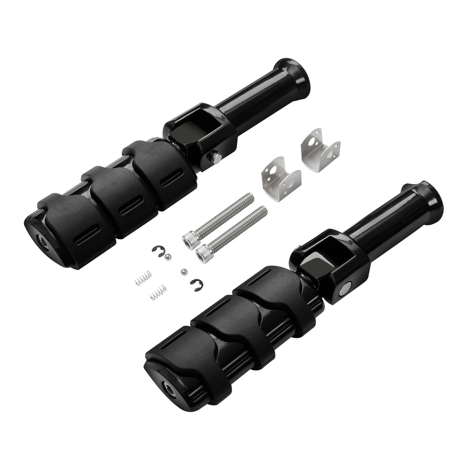 Footpeg Footrests Bracket for Harley Softail (2018–2025) Black