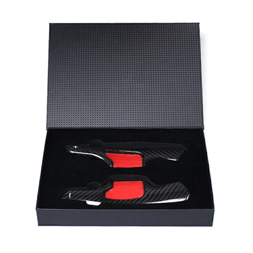2X Carbon Fiber Steering Wheel Shift Paddle Extensions for Ford Taurus