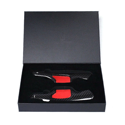 2X Carbon Fiber Steering Wheel Shift Paddle Extensions for Ford Taurus