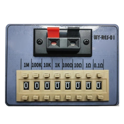Adjustable Resistance Box WYRES01 for Automotive Testing (Compact Size)