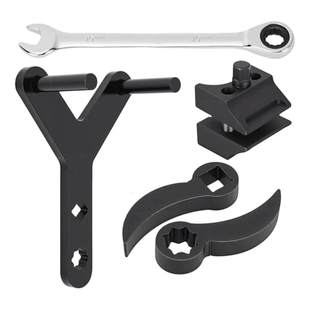 Automotive Y Puller Kit with Strut Spreader for Upper and Lower Ball Heads