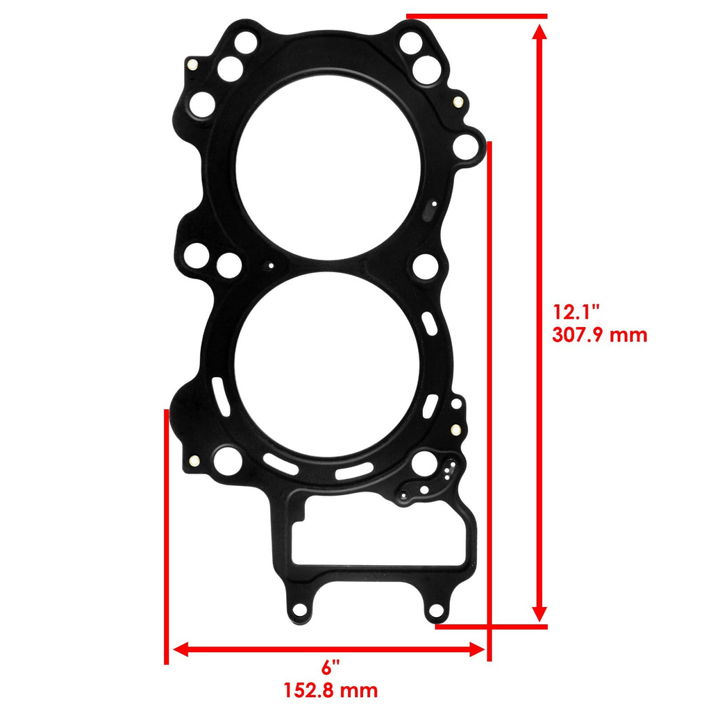 Engine Cylinder Head Gasket Replacement for Honda Pioneer 1000 2016–2021