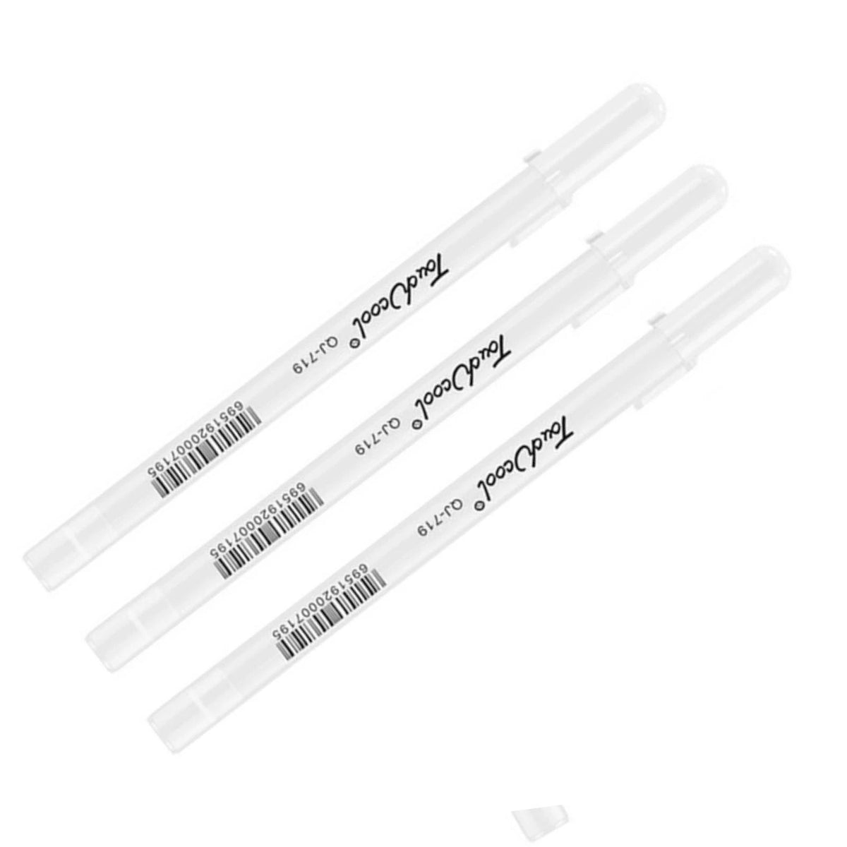 3 Pack White Ink Pens for Art Painting on Dark Paper