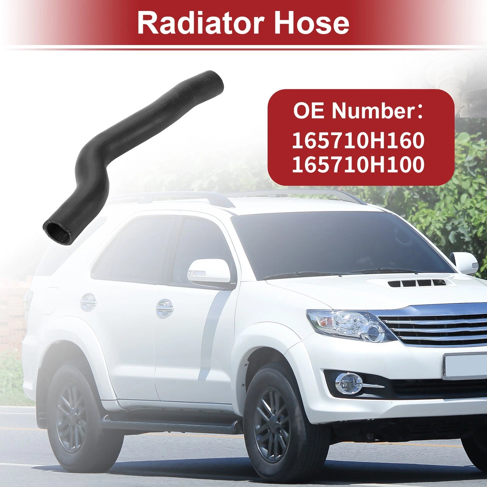 Radiator Hose for Toyota Camry 2.4L (2007–2011) OEM Replacement Rubber