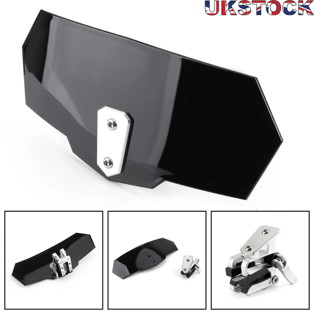 Adjustable Windshield Extension Deflector for Honda Yamaha (Universal)