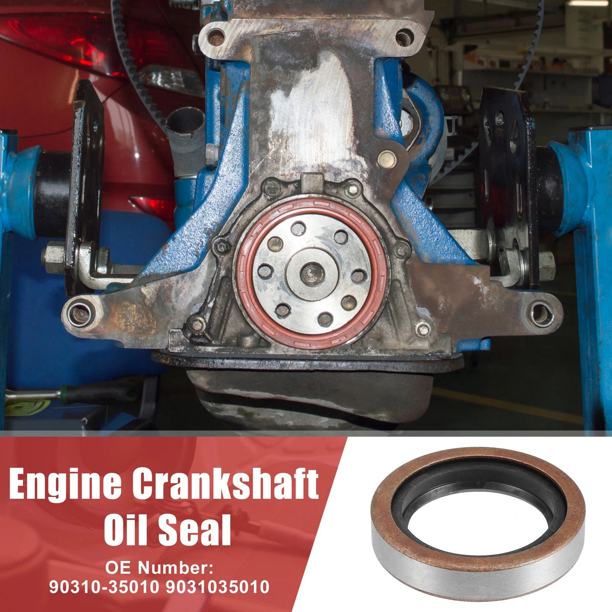 Crankshaft Oil Seal Replacement for Toyota Land Cruiser (1990–1997)