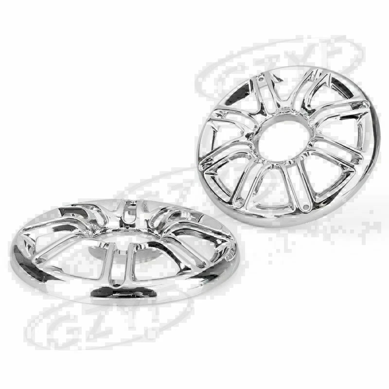 2X Speaker Trim Grill Cover for Harley Electra/Street Glide (1996–2013)
