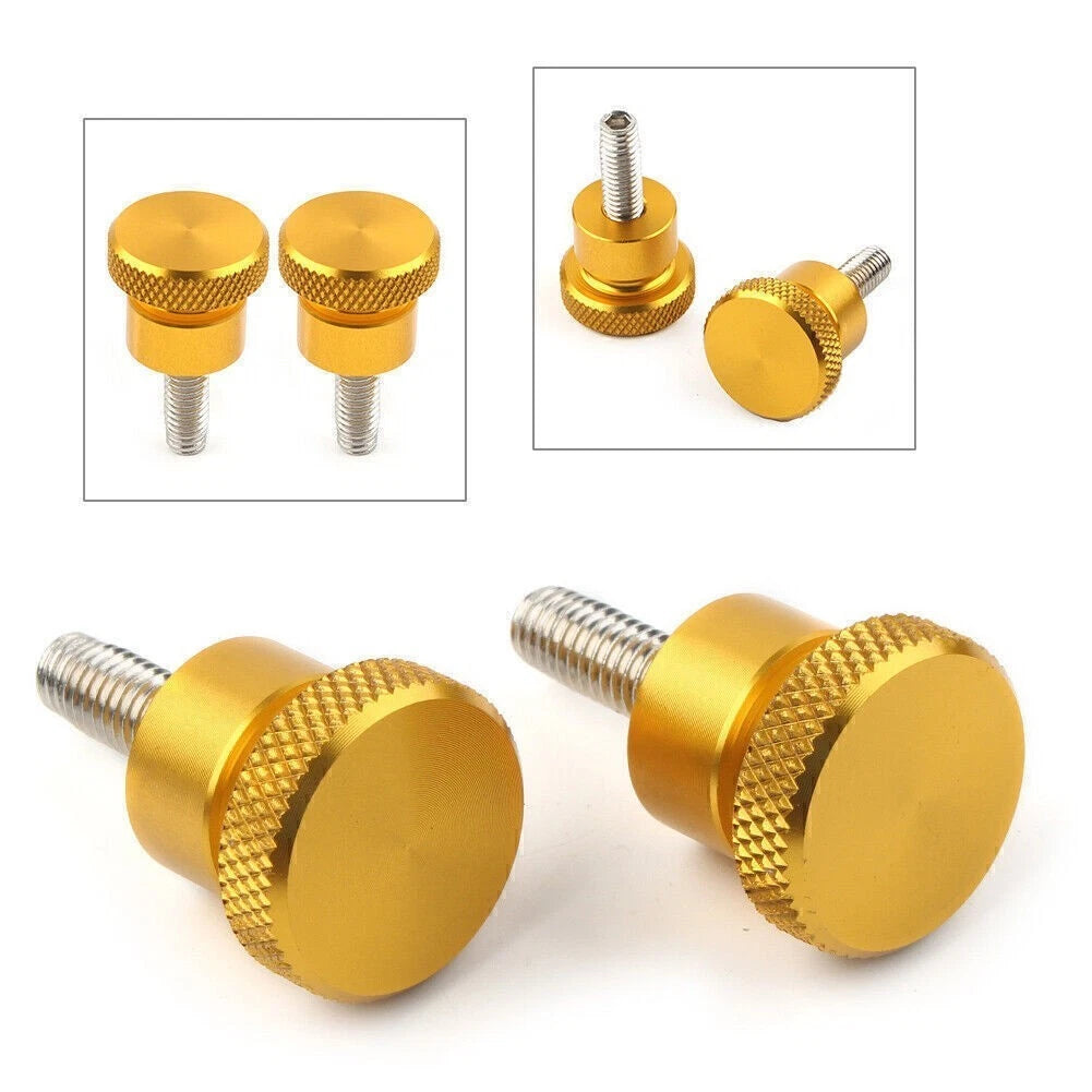 2X Tool Seat Bolt Short Screw for Scrambler 865 (2006–2015) Thruxton 865 (2004–2015)