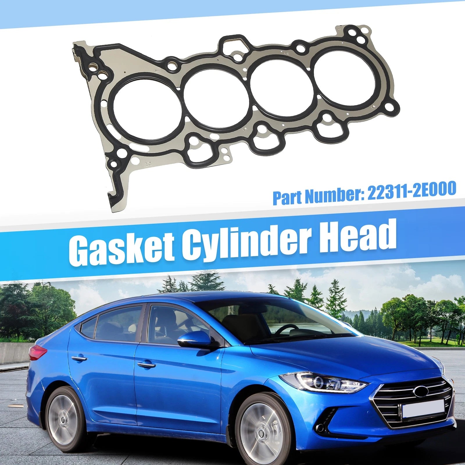 Cylinder Head Gasket Replacement for Hyundai Elantra Tucson (2010–2021)
