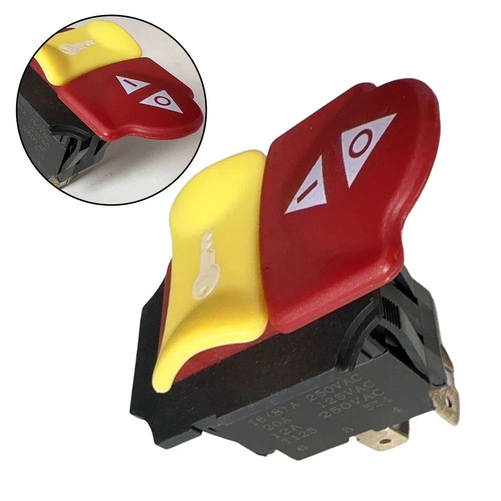 Push Button Switch 125V 250V 20A for Tool Control
