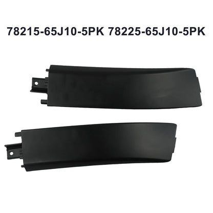 For Suzuki For Grand Vitara 06-15,1 Pair Roof Rack Rail Front End Cap L&R Side