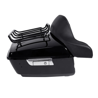 Trunk Rack Backrest Speakers for Harley Touring Road Street Glide (2014–2026)
