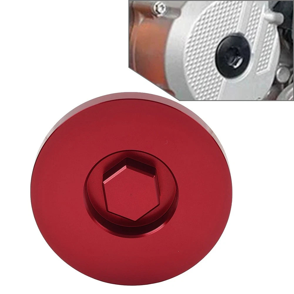 Engine Stator Cover Crank Case Cap Red For Honda CBR600RR 07-25 GL1800 13-17