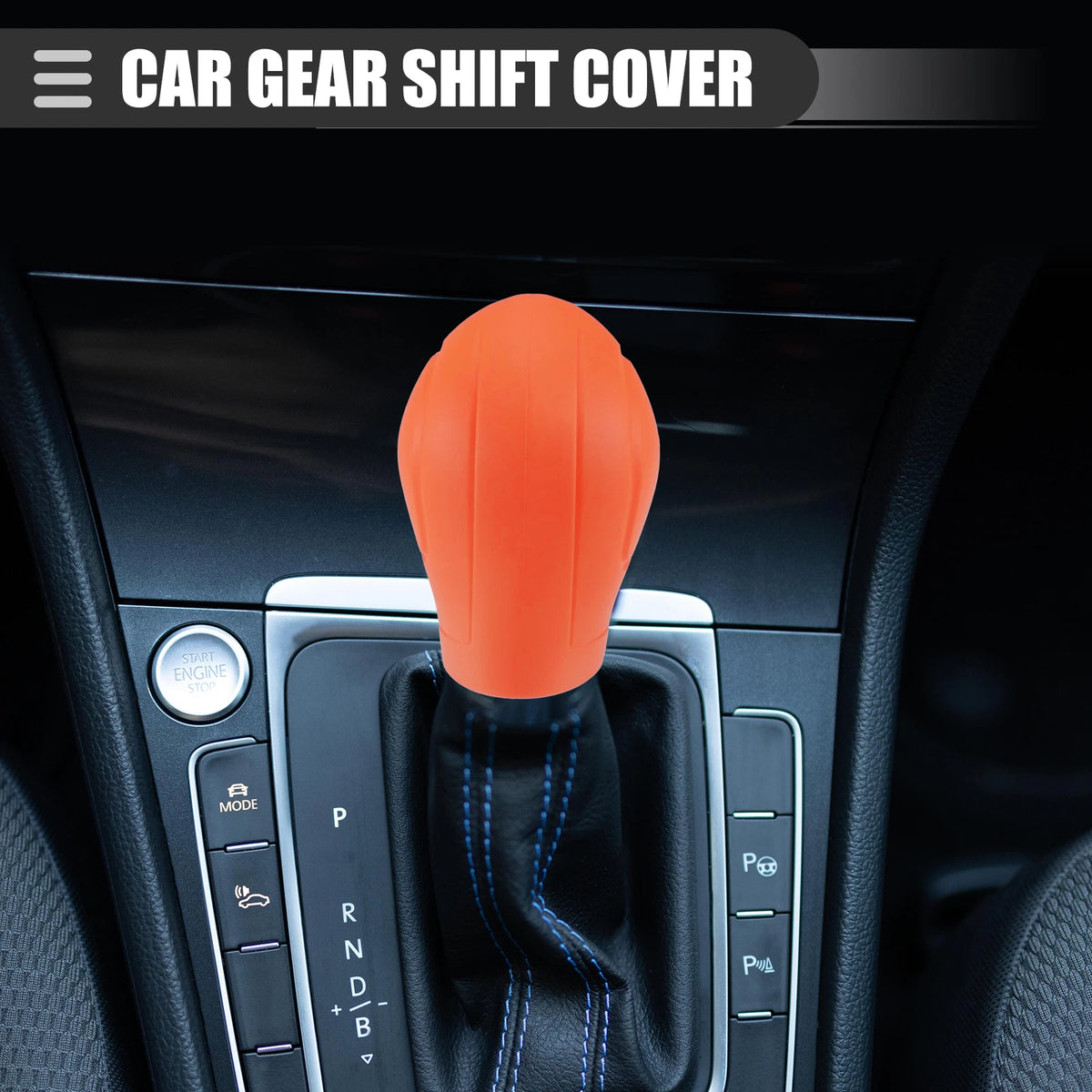 Set of 2 Silicone Gear Shift Handbrake Covers for Universal Cars
