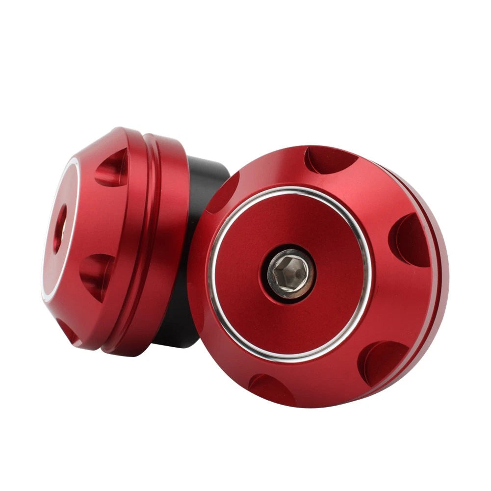 Set of 2 Red Front Axle Caps Nut Covers for BMW RnineT (2017–2022)
