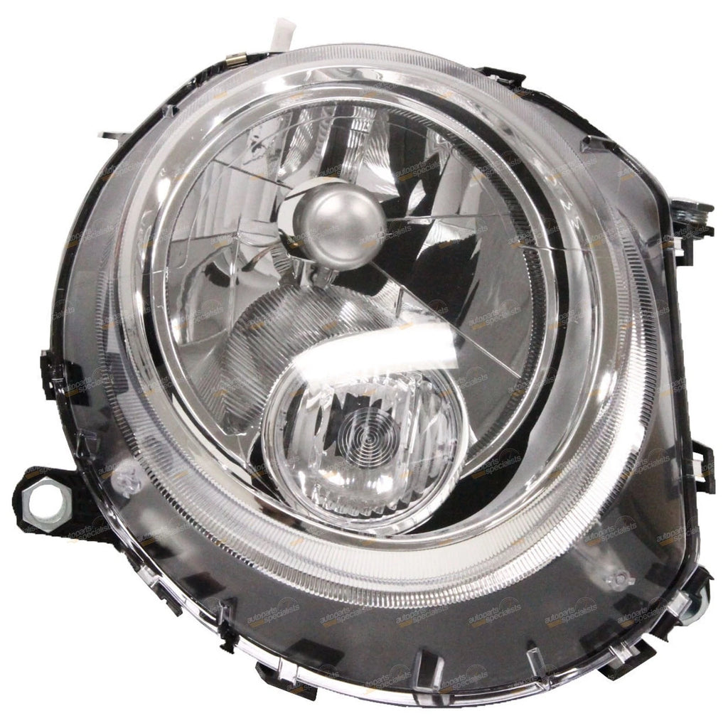 LH+RH Clear Halogen Headlights Pair for Mini Cooper R56 R57 (2007–2013)
