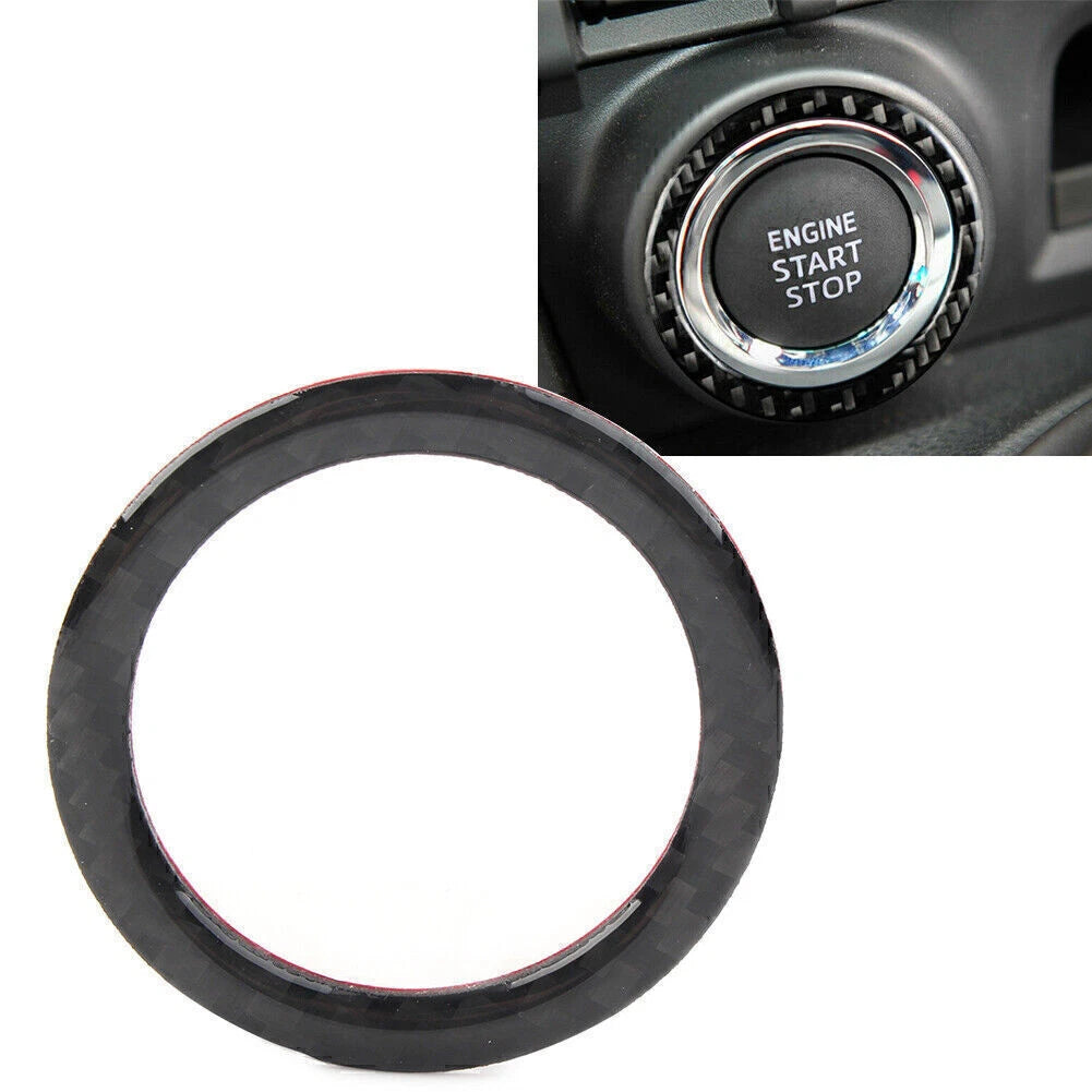 Car Start Stop Engine Cover Ignition Switch Ring Fit Subaru Forester 2013-2018