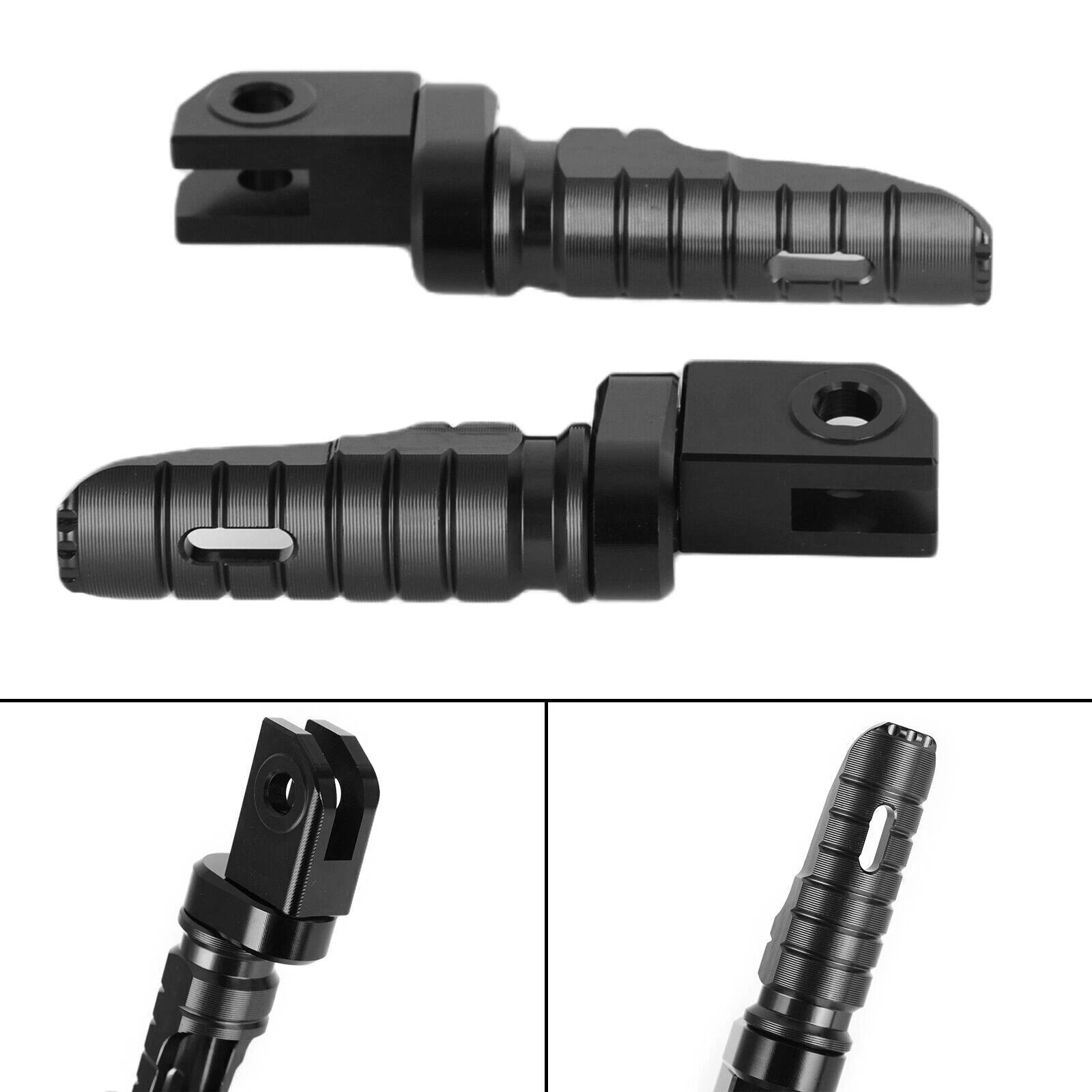 Front Footrests Foot Pegs for Aprilia RSV4 Factory, Tuono 660 (2009–2022)