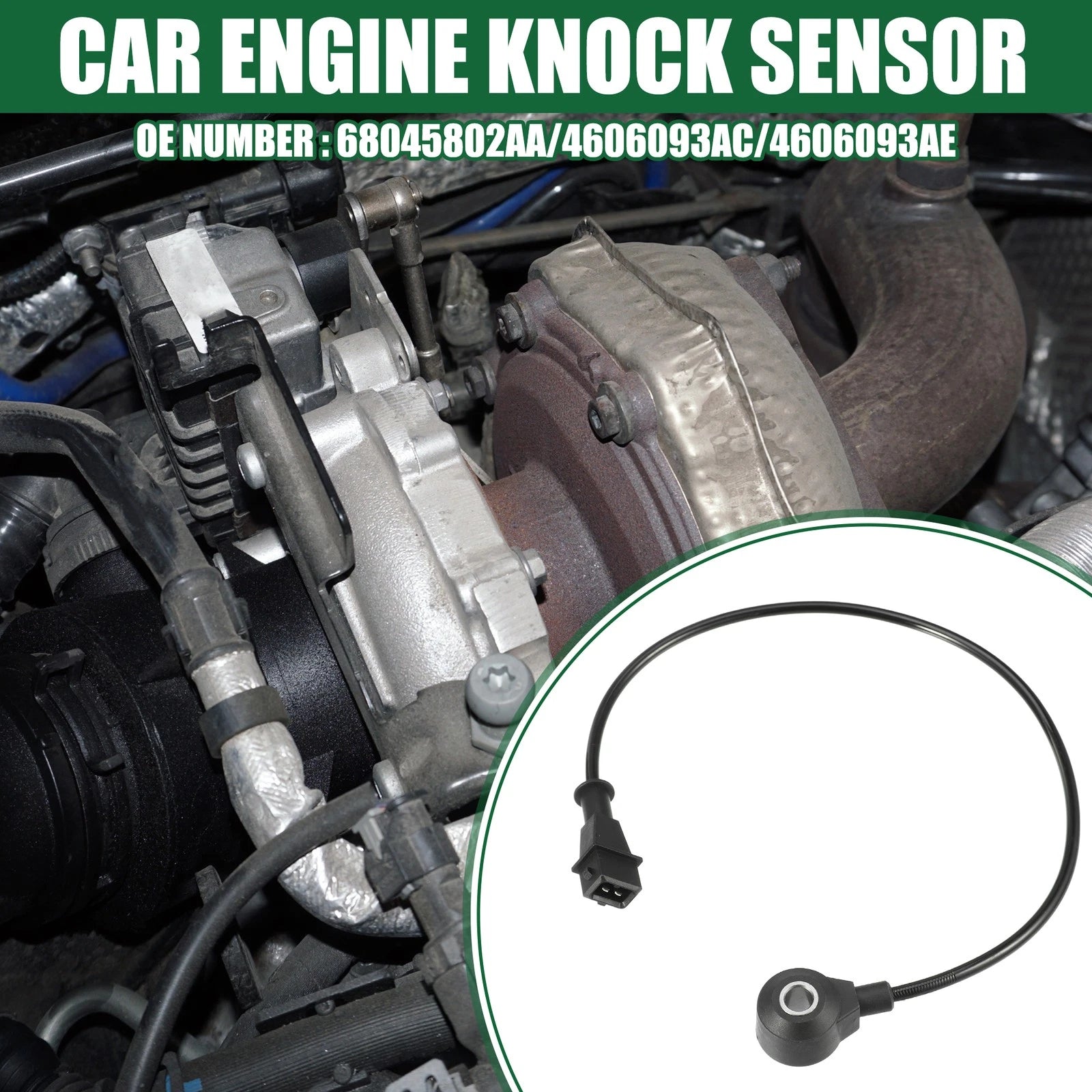 Ignition Knock Sensor Detonation Sensor for Chrysler 300 (2011–2014)
