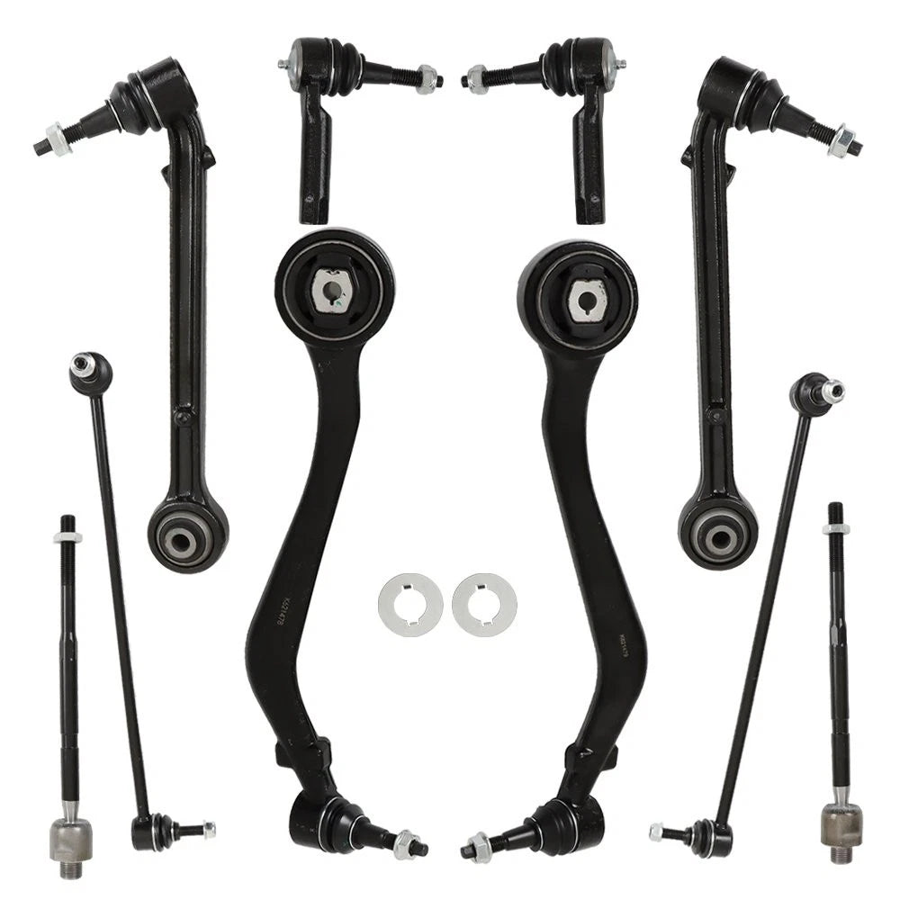 10Pcs Front Lower Control Arm Tie Rods Sway Bars for Chevy Camaro (2010–2015)