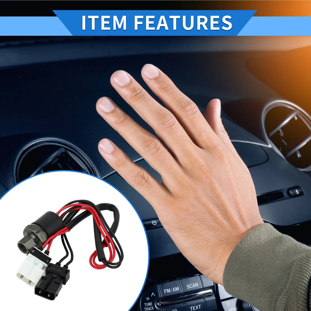 A/C Pressure Switch Sensor Replacement for BMW 525i 2.5L (1989–1995)