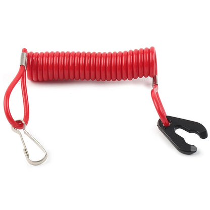 Outboard Kill Switch Lanyard Tether for Yamaha Evinrude
