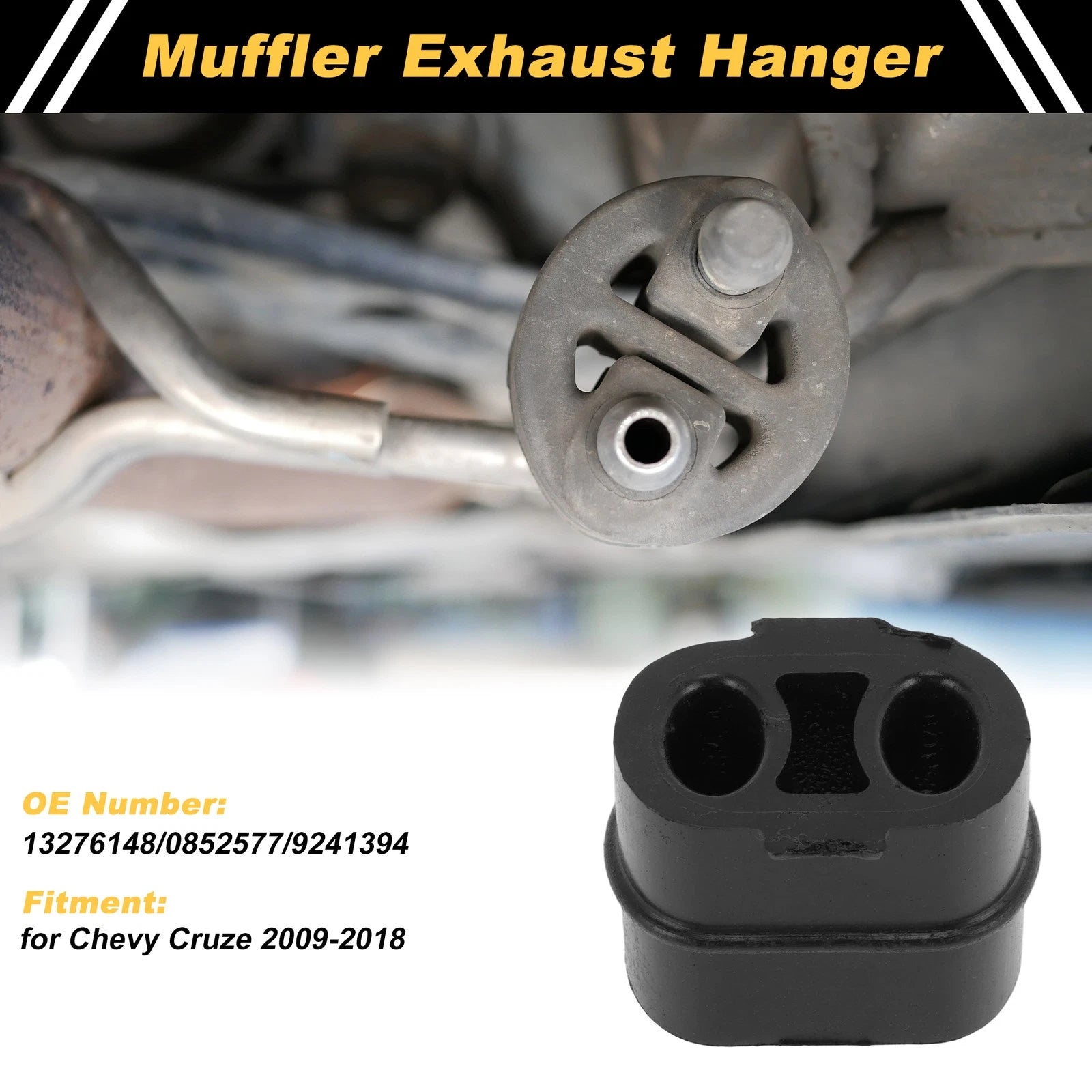 Exhaust Hanger Muffler Rubber for Chevy Cruze (2009–2018)