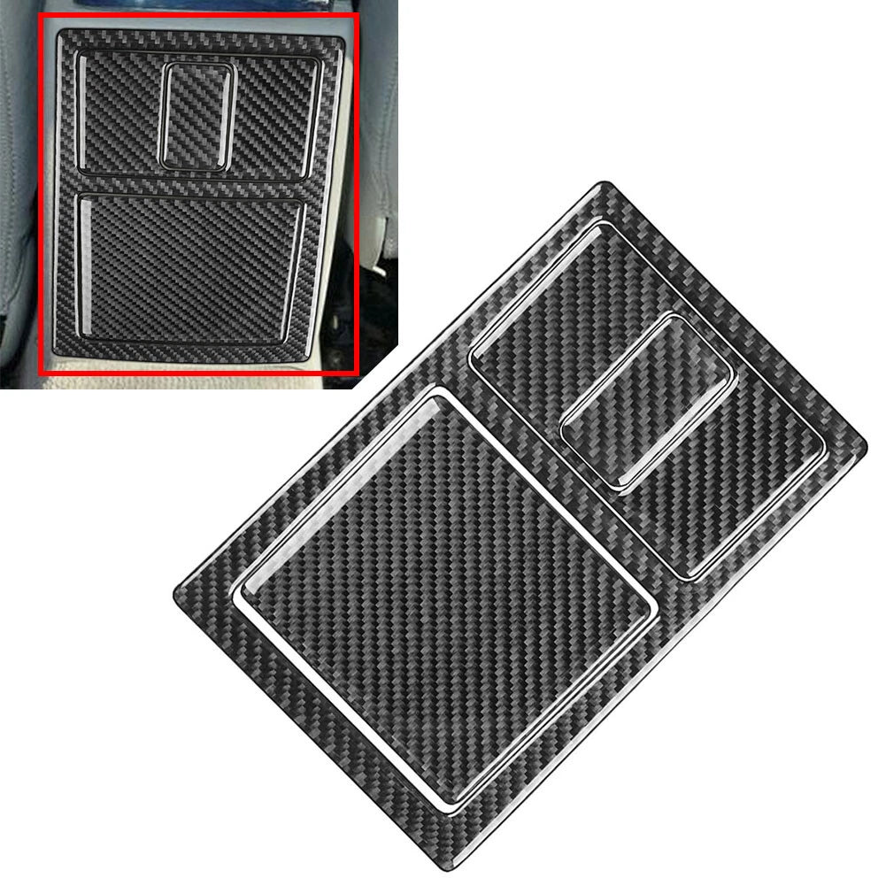 Interior Rear Console Panel Cover for Volkswagen Passat B5 (2001–2005) Black