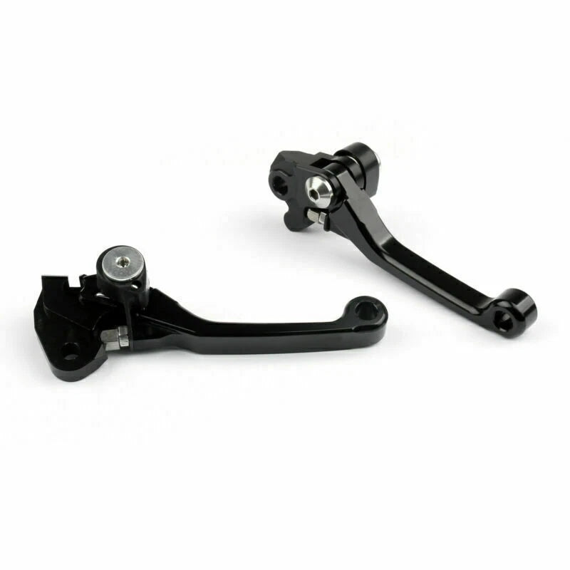 Pair Pivot Brake Clutch Levers for Suzuki RMZ250 RMZ450 (2005–2014) T9