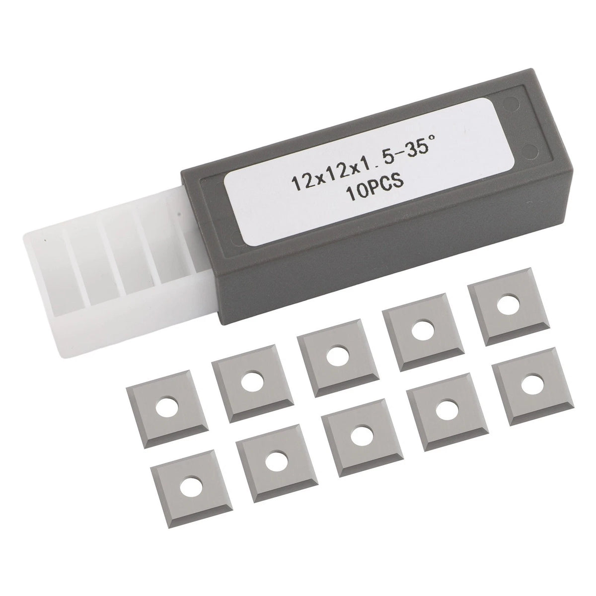 Pack of 10 CNC Compatible Tungsten Carbide Inserts for Automotive Use