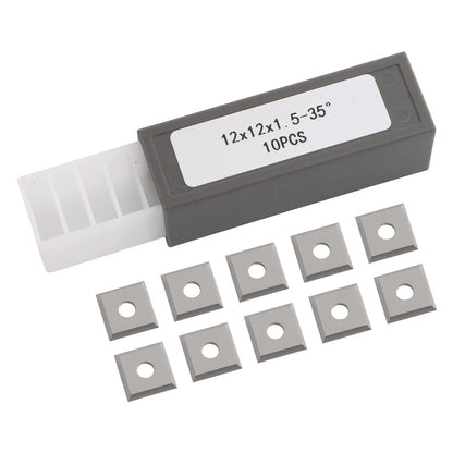 Pack of 10 CNC Compatible Tungsten Carbide Inserts for Automotive Use