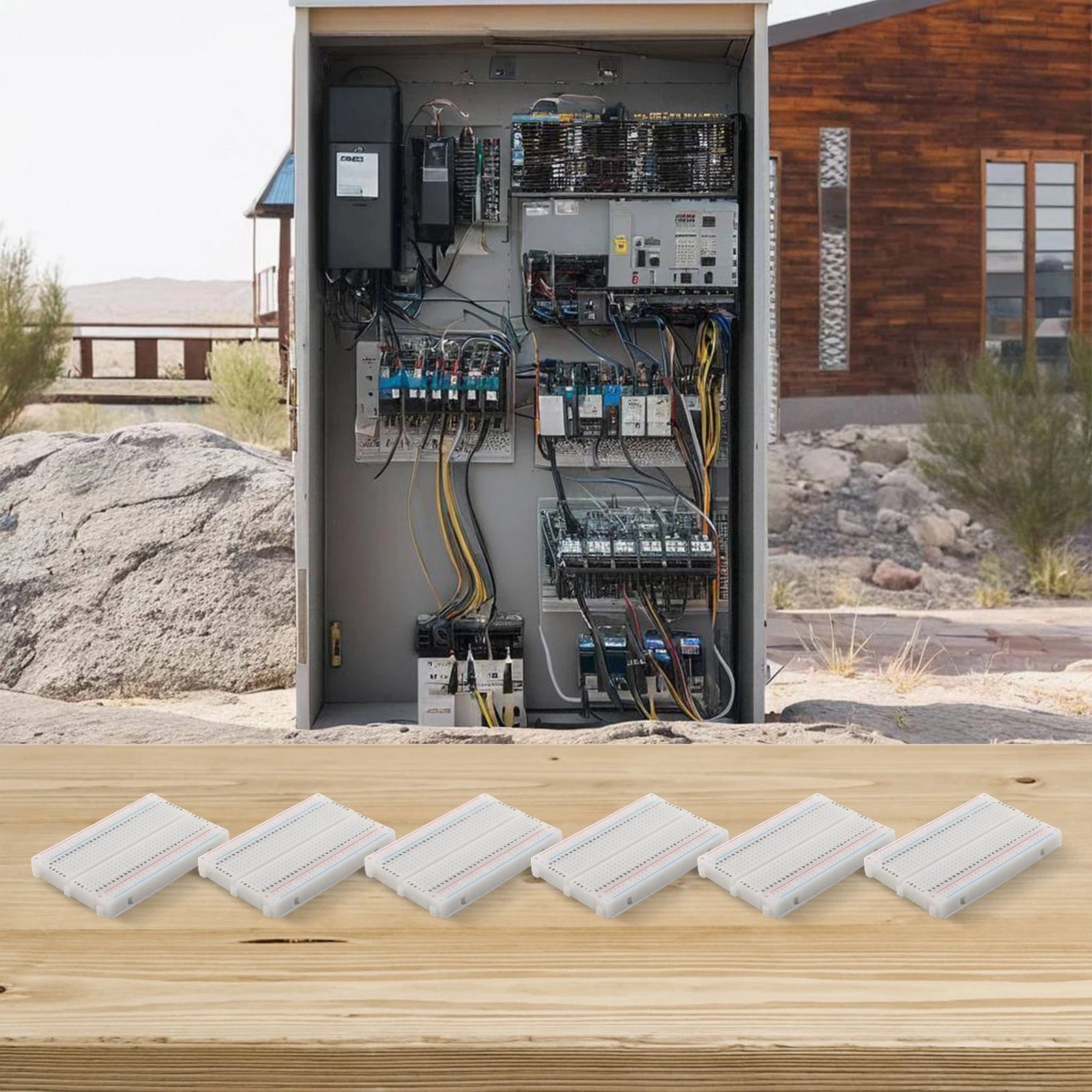 Breadboard Kit Set of 6 for Electronics Projects