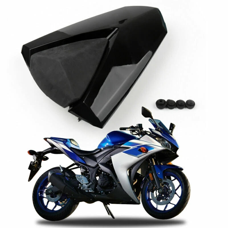 ABS Rear Seat Cover Cowl for Yamaha YZF R3 R25 MT-03 (2013–2024) Black