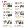 Set of 6 Carburetor Gasket Kits for Walbro K20-WAT WA WT (Husqvarna, Stihl, Echo)