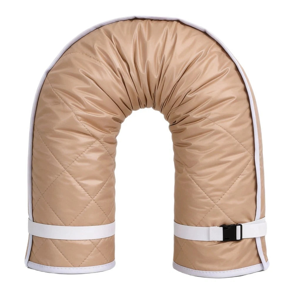 Quilted Fabric AC Hose Cover for Home Cooling System Ducts (58.7 inches)