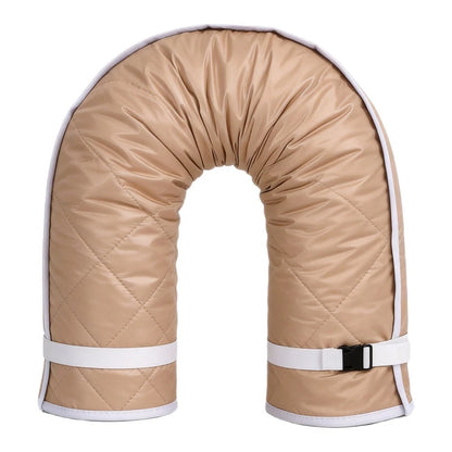 Quilted Fabric AC Hose Cover for Home Cooling System Ducts (58.7 inches)