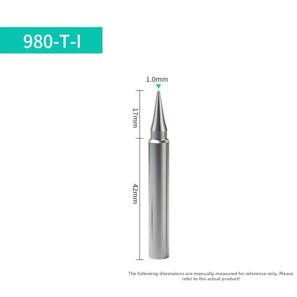 980T Copper Soldering Tip for Electronics (Fast Heating, Smooth Flow)