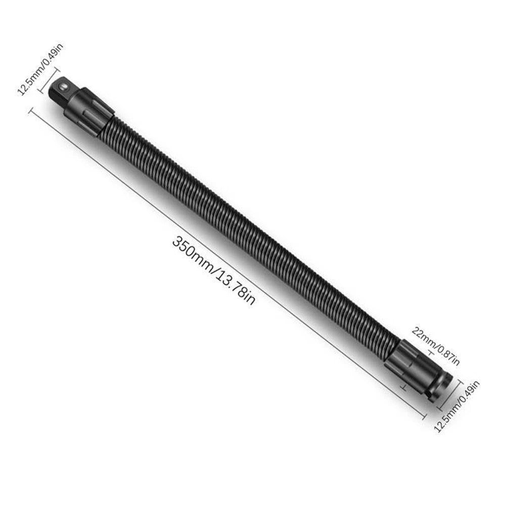 1/2 Inch Flexible Shaft Extension 35cm for High Torque Transfer