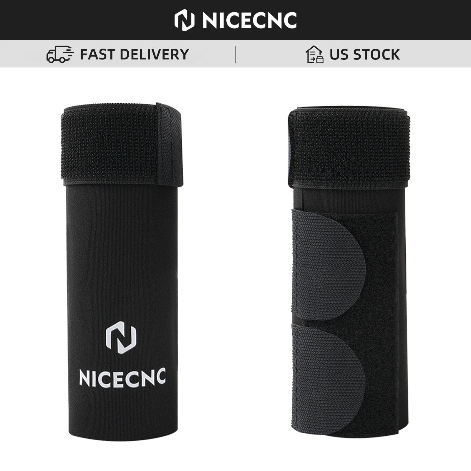 2X Front Fork Sock Sleeve Cover for Universal 37-50mm Forks