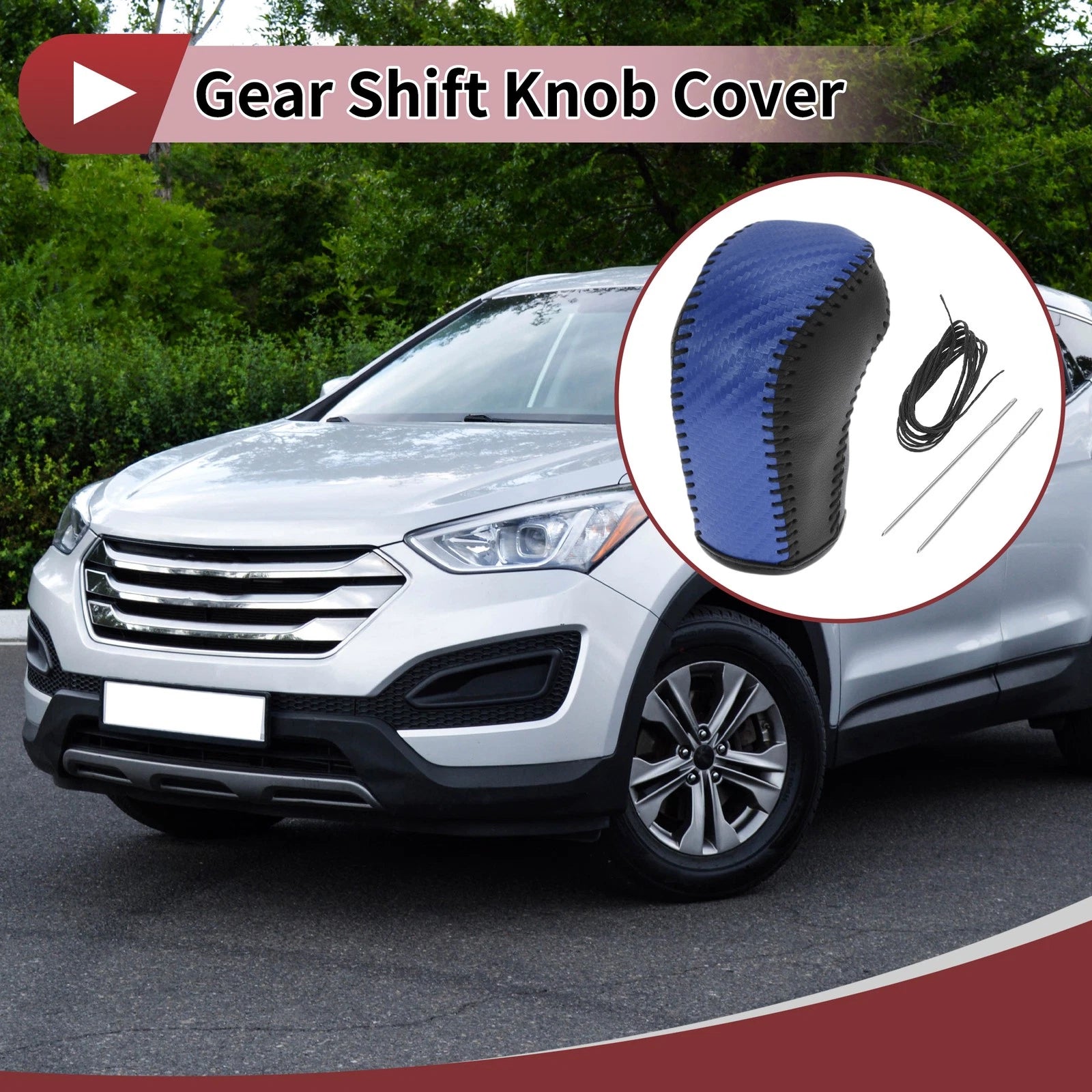 Gear Shift Knob Cover Replacement for Hyundai Tucson (2015–2018)