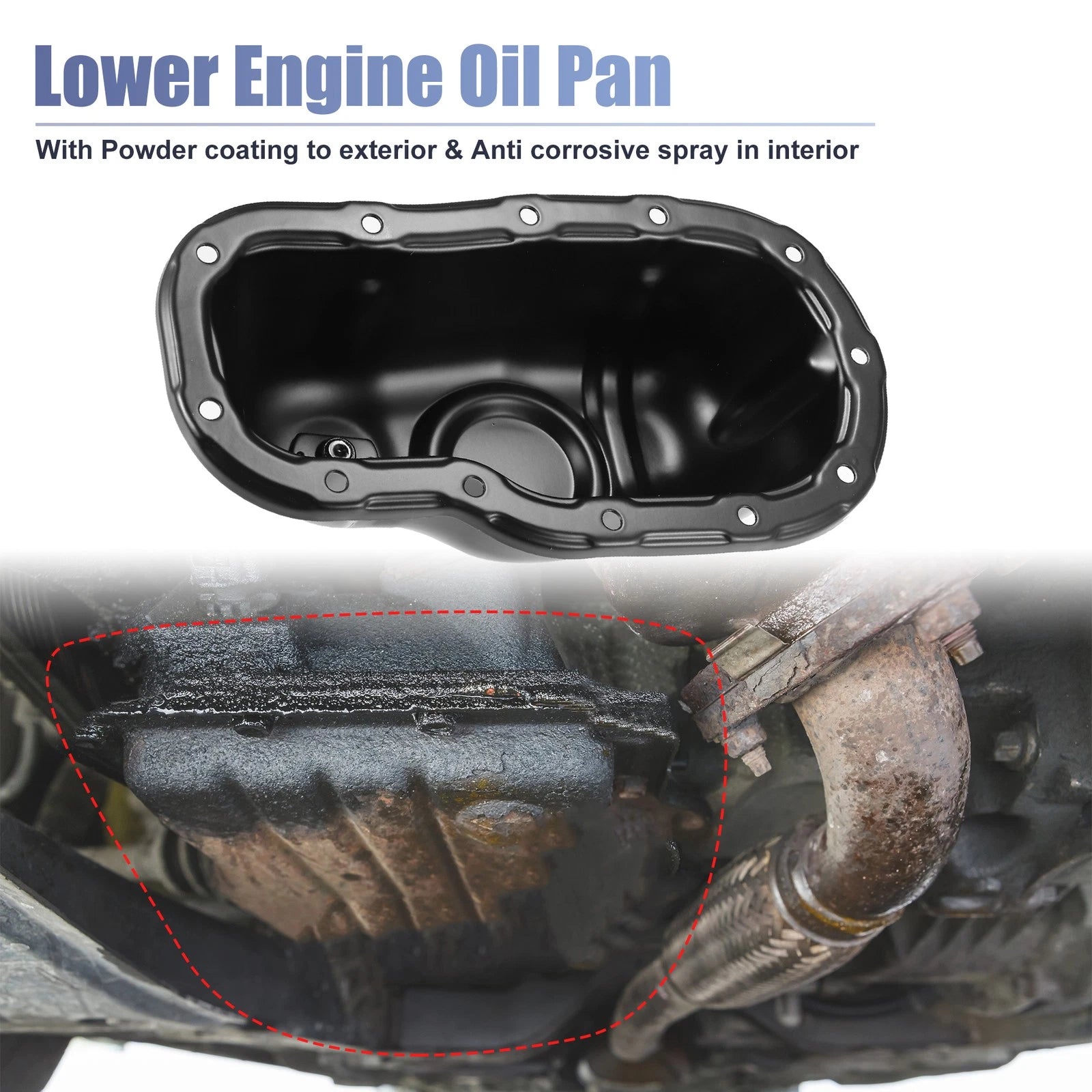 Engine Oil Pan Replacement for Toyota 4Runner (2003–2023)