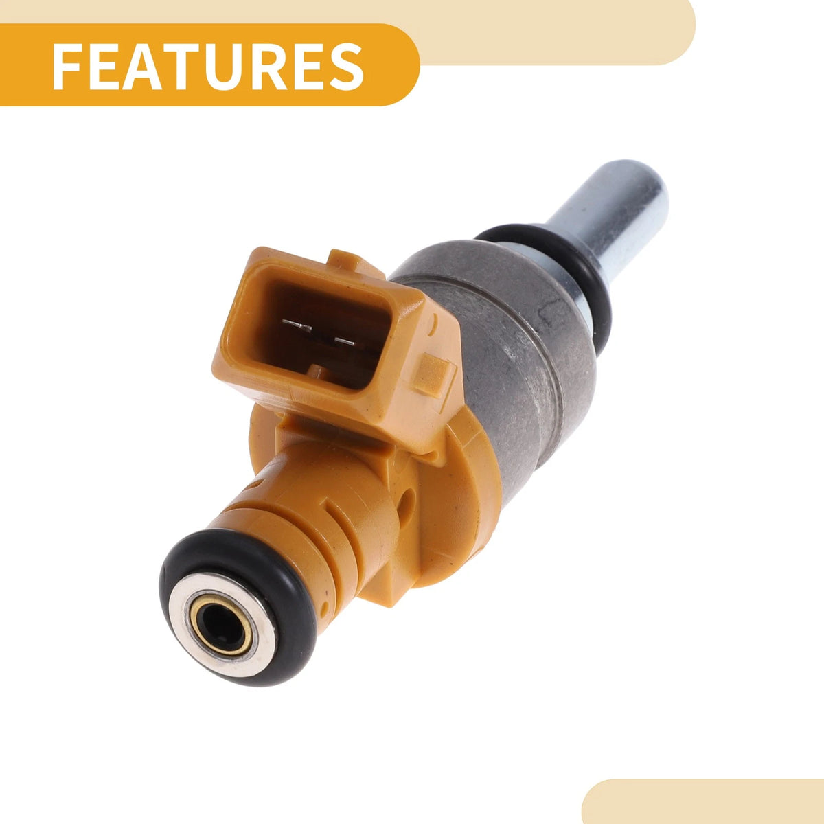 1 Pcs Fuel Injector No.OK30E13250 for KIA RIO 1.5L 1.6L (2001–2005)