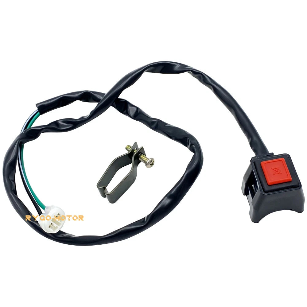 Handlebar Engine Kill Stop Switch for Yamaha YZ125 YZ250 F/FX/X YZ450F (2005–2020)