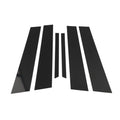 6 Pcs Door Pillar Window Trim Replacement for Mercedes E-Class (2010–2015)