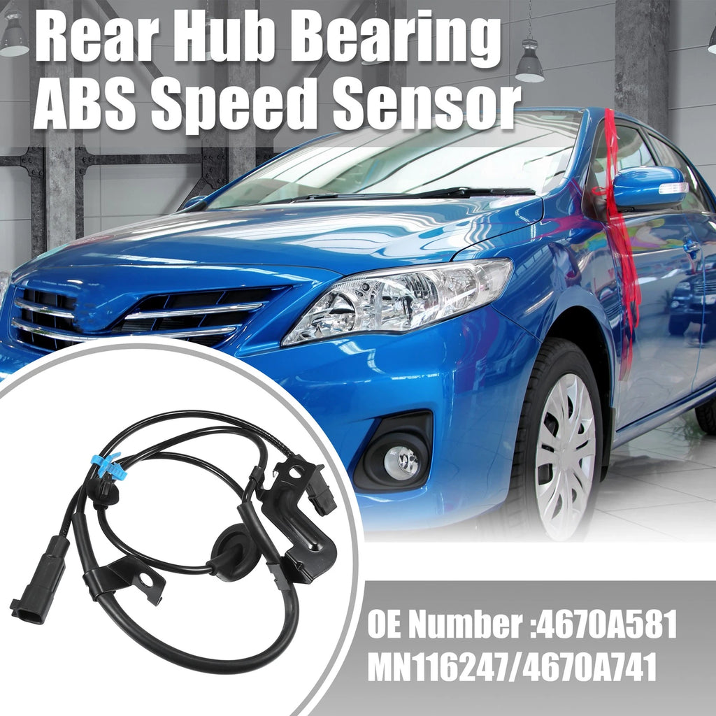 Rear Left ABS Sensor Replacement for Mitsubishi Outlander (2007–2010)