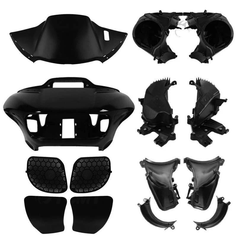 Front Headlight Fairing Speaker Box Air Duct for Harley Road Glide (2015–2019)